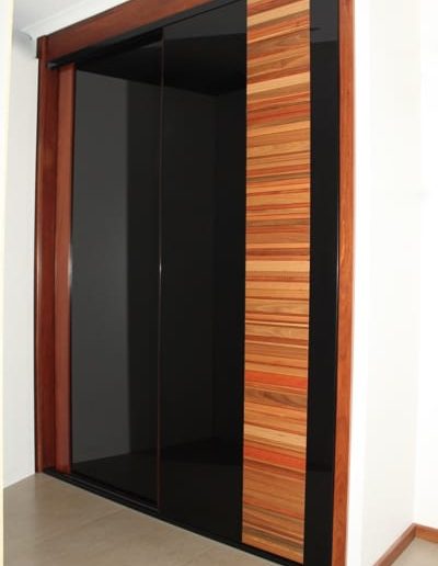Multi Timber Slat Bedroom Sliding Doors