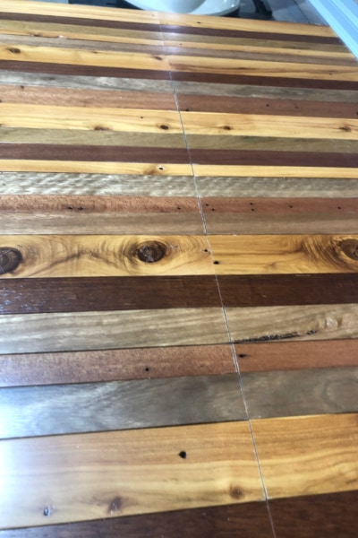 Prepared Timber for Sliding Door Feature Panel