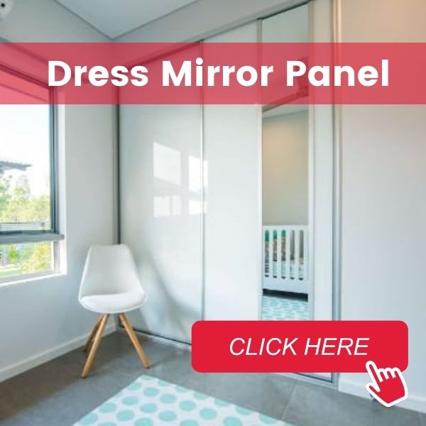 Click Here to see more Dress Mirror Panels in Closet Doors