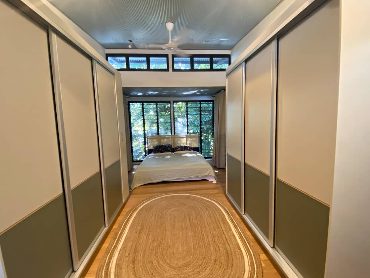 His & Her Creative Sliding Wardrobe Doors 